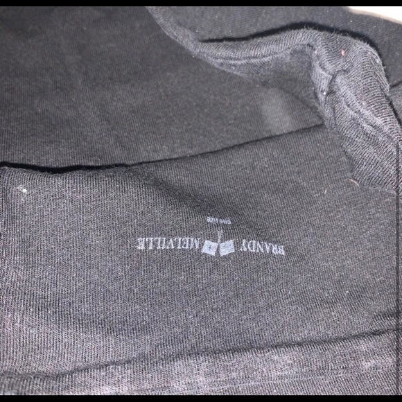 BRANDY MELVILLE BLACK TUBE TOP - Picture 3 of 3